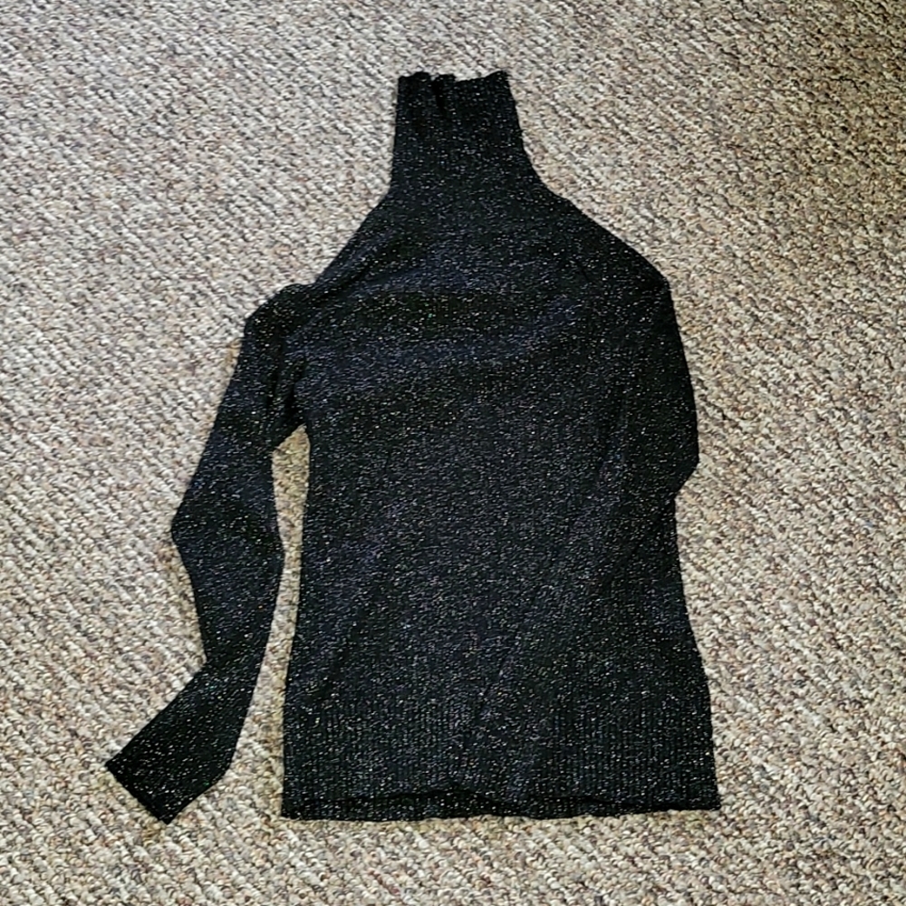 Black glitter sweater